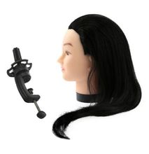 Synthetic Hair Mannequin Dummy Head
